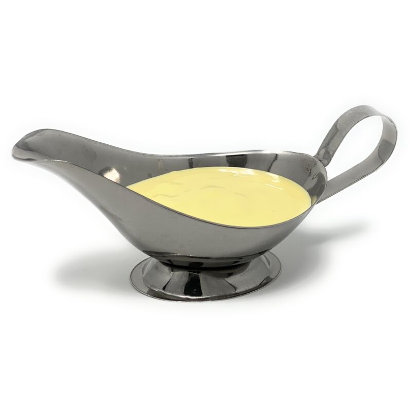 foto del prodotto dandibo barca per salse acciaio inox brocca per salse 100 ml contenitore per salse 20898 ciotola per salse