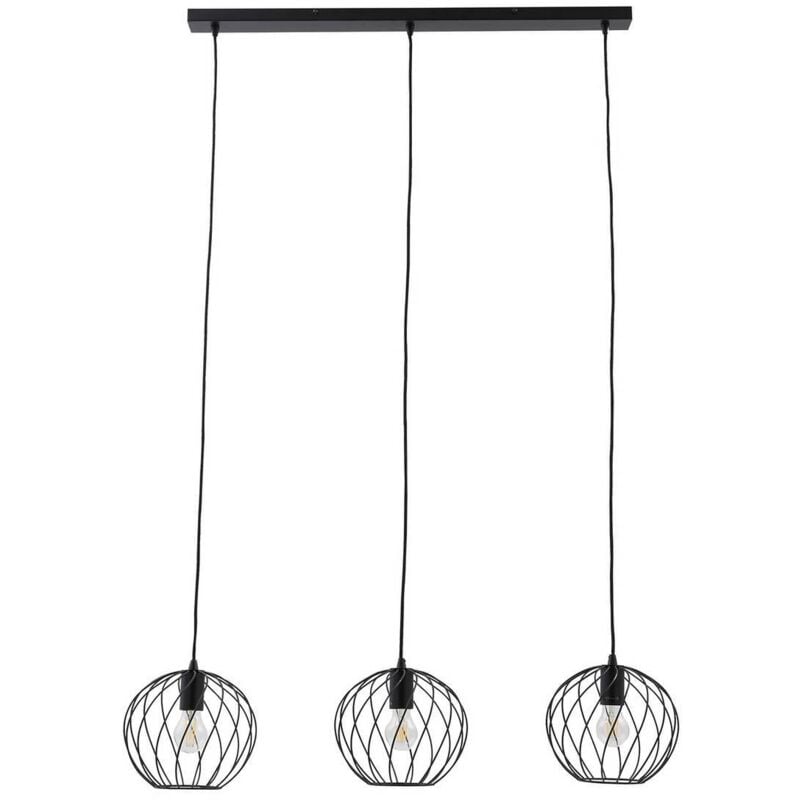 foto del prodotto danika' in nero da metallo - lindby