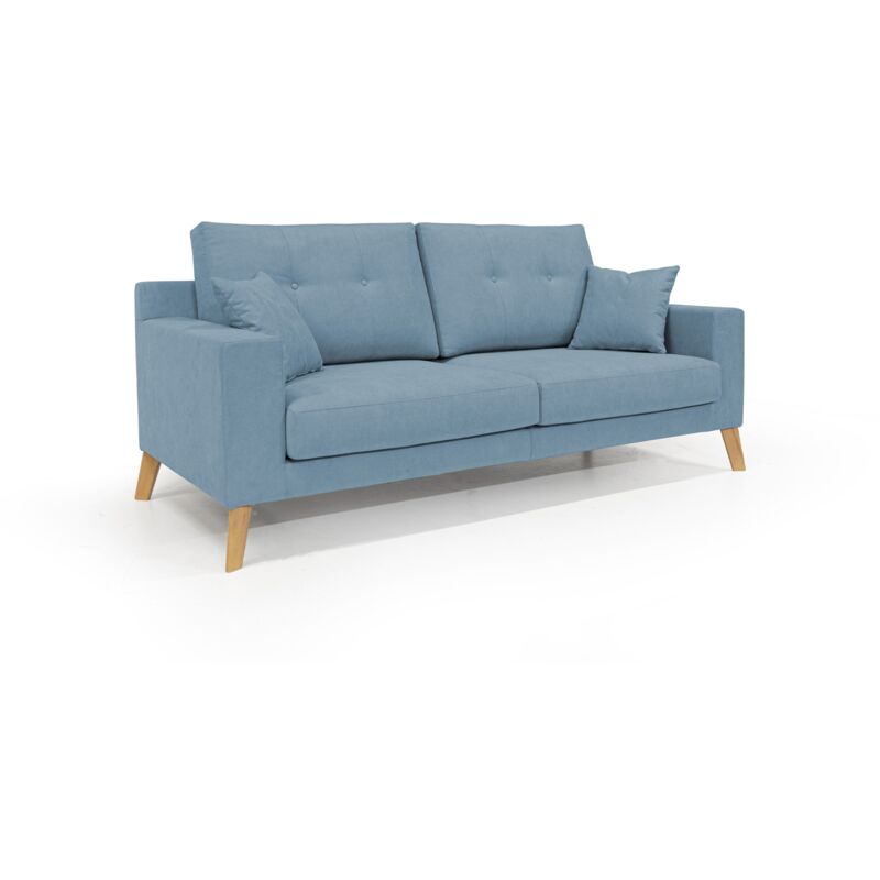 foto del prodotto danish divano moderno in tessuto morbido impermeabile t02 146 cm carta da zucchero