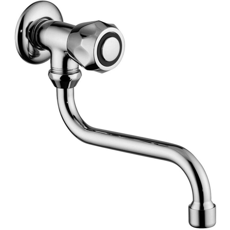 foto del prodotto danubio rubinetto snodo con canna orientabile s 16x160mm da202cr