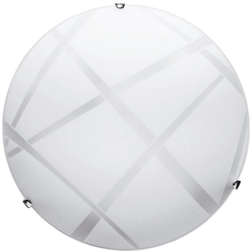 foto del prodotto dario lampada plafoniera da soffitto e27 2 luci 40cm bianca