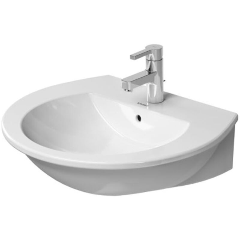 foto del prodotto darling new lavabo 1 foro 60x52 codice prod 2621600000 duravit