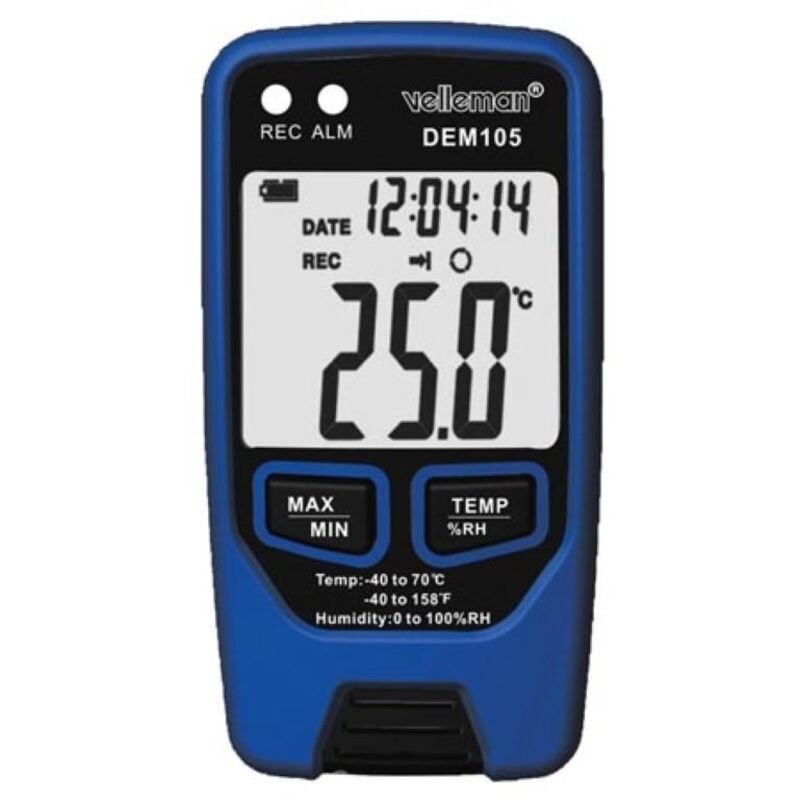 foto del prodotto datalogger di temperatura e umidit con interfaccia usb
