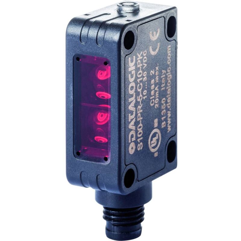 foto del prodotto datalogic fotocellula a riflessione a tasteggio s100 pr 2 c00 pk 950811050 1 pz.