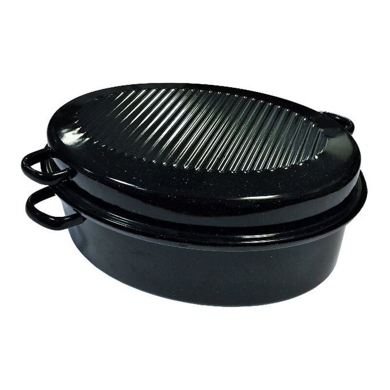 foto del prodotto daubi re in acciaio smaltato 34cm nero k32711034 kochstar
