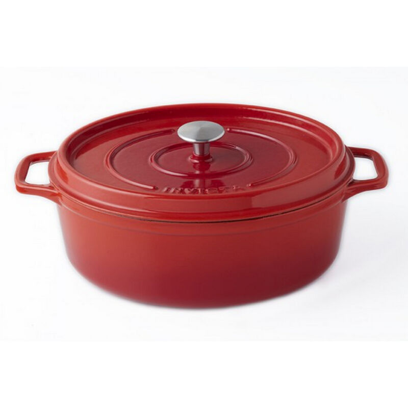 foto del prodotto daubi re in ghisa smaltata 29cm rubino puv403290 invicta