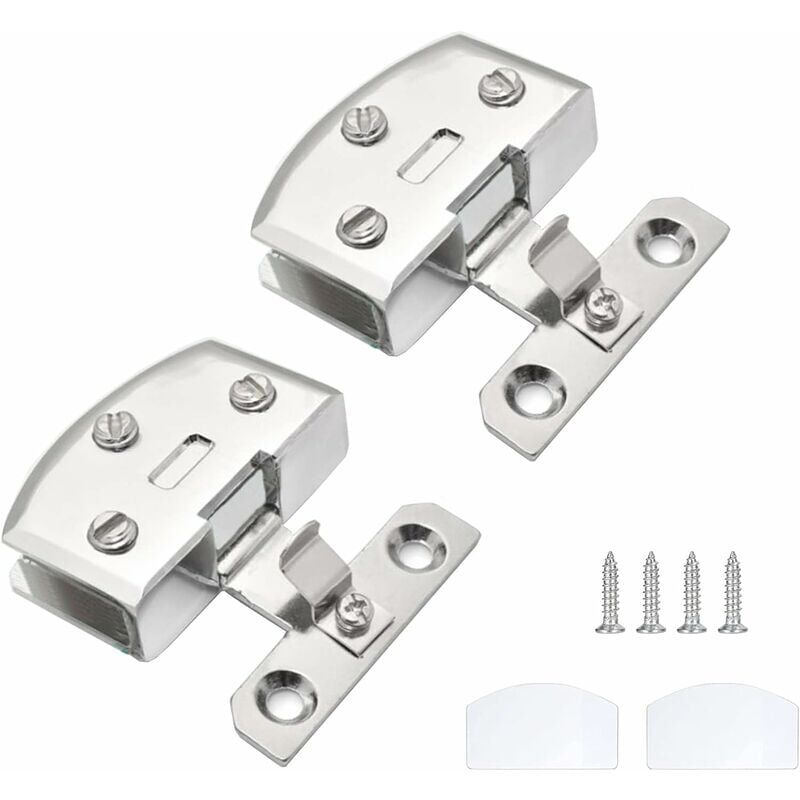 foto del prodotto dazzler pezzo di cerniera in lega di zinco per vetro, set di cerniere per porte in vetro, cerniera per porte antiruggine, cerniera pivot robusta,
