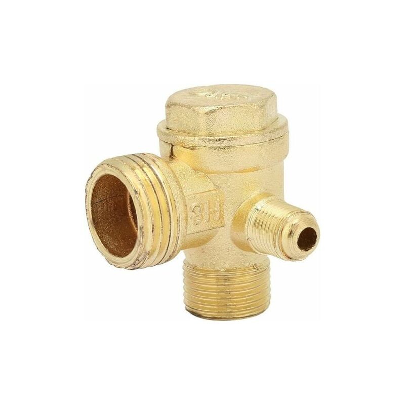 foto del prodotto dazzler - valvola di ritegno del compressore d'aria a 3 porte ymyny, valvola del compressore d'aria