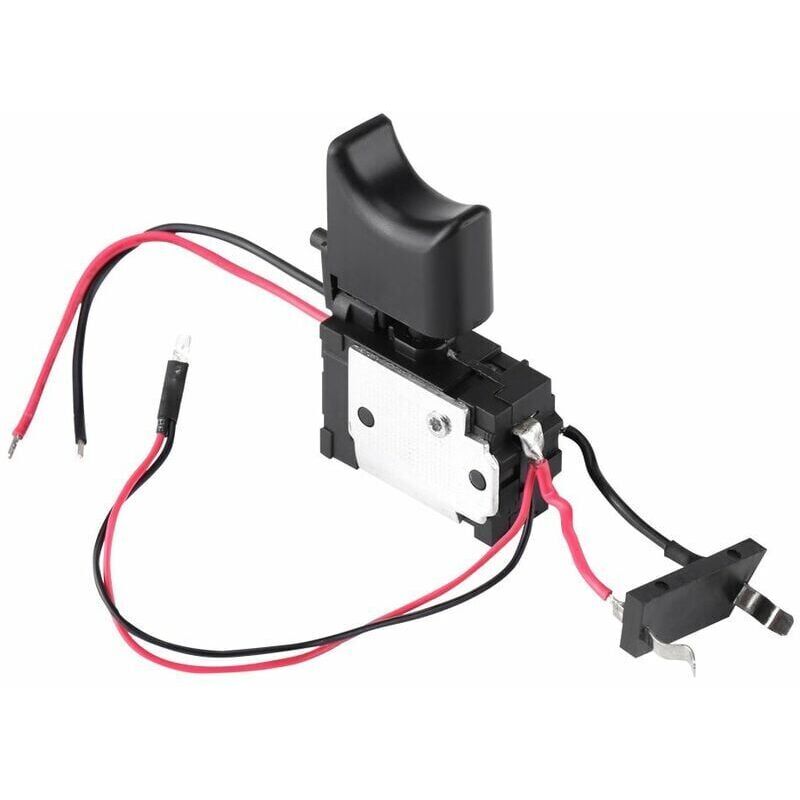 foto del prodotto dc 7,2 v 24 v interruttore a grilletto per trapano elettrico a percussione kzq