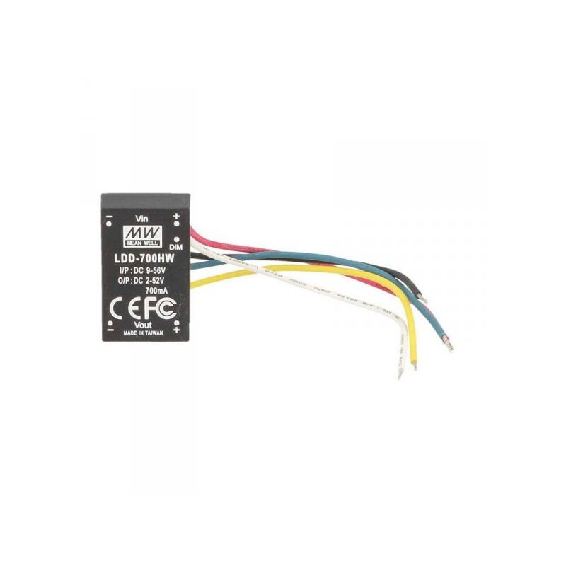foto del prodotto dc dc step down converter mw mean well ldd 700hw 700ma da dc9 56v a dc2 52v
