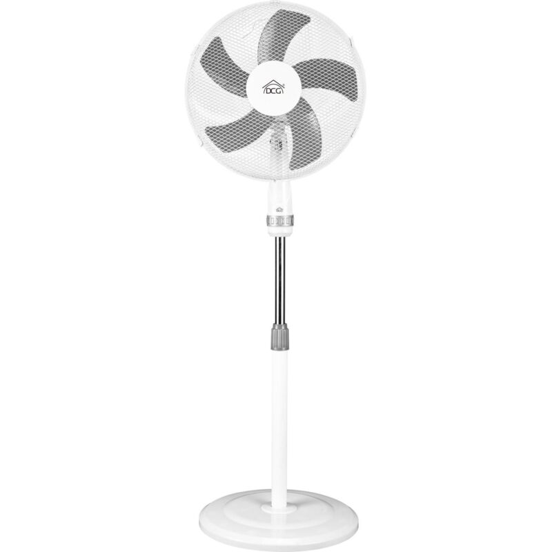 foto del prodotto dcg eltronic mita ve1640 ventilatore a piantana 40 cm 5 pale bianco
