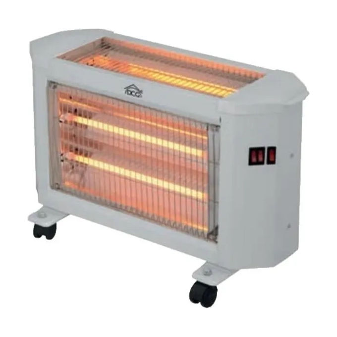 foto del prodotto dcg stufa elettrica alogena sa9625 potenza regolabile 500w 1500w e 2000w design compatto e sicuro