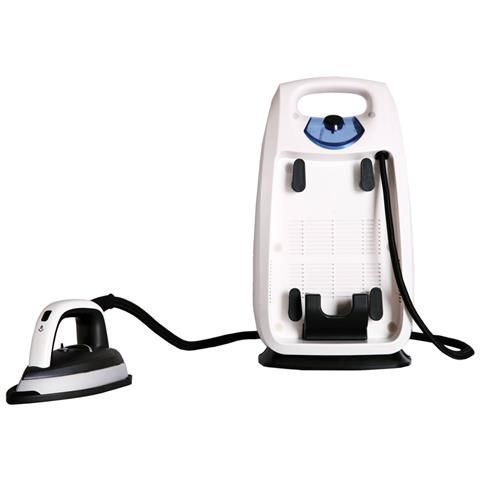 foto del prodotto dcg super professional db8220 ferro da stiro con caldaia continua potenza 2200 watt colore bianco / nero - db8200