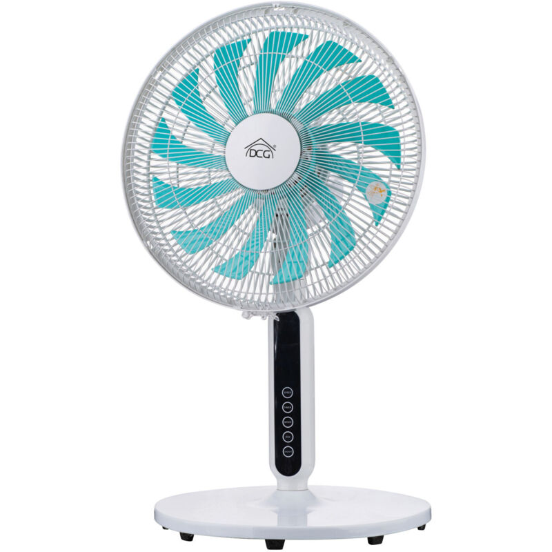 foto del prodotto dcg ventilatore con piantana 13 pale con timer e telecomando