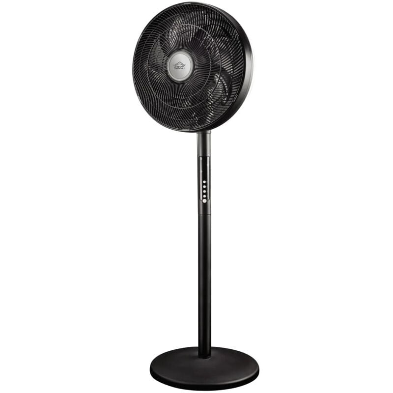 foto del prodotto dcg ventilatore ventola a piantana digitale con timer telec e luce led ve1910tt