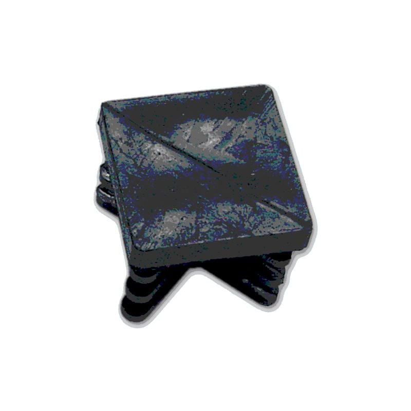 foto del prodotto dck group 100 pezzi gommino interno quadro 40x40mm puntale 