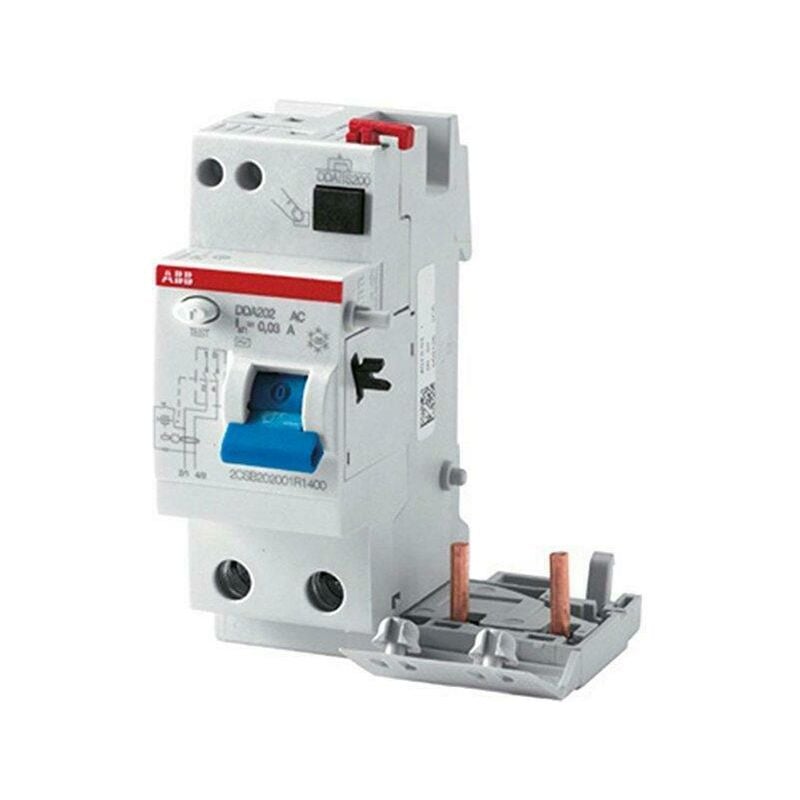 foto del prodotto dda202 ac 63a 300ma blocco differenziale da assemblare con gli interruttori magnetotermici, b427919 abb
