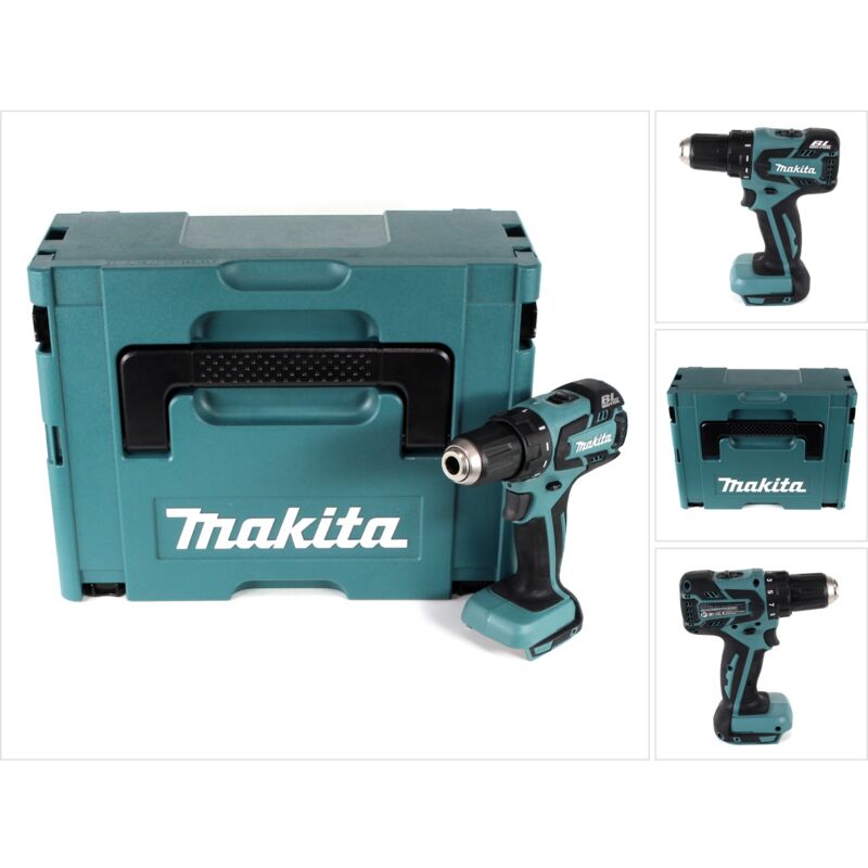 foto del prodotto ddf 459 zj trapano avvitatore a batteria 18v in valigetta makpac senza batteria, senza caricabatterie makita