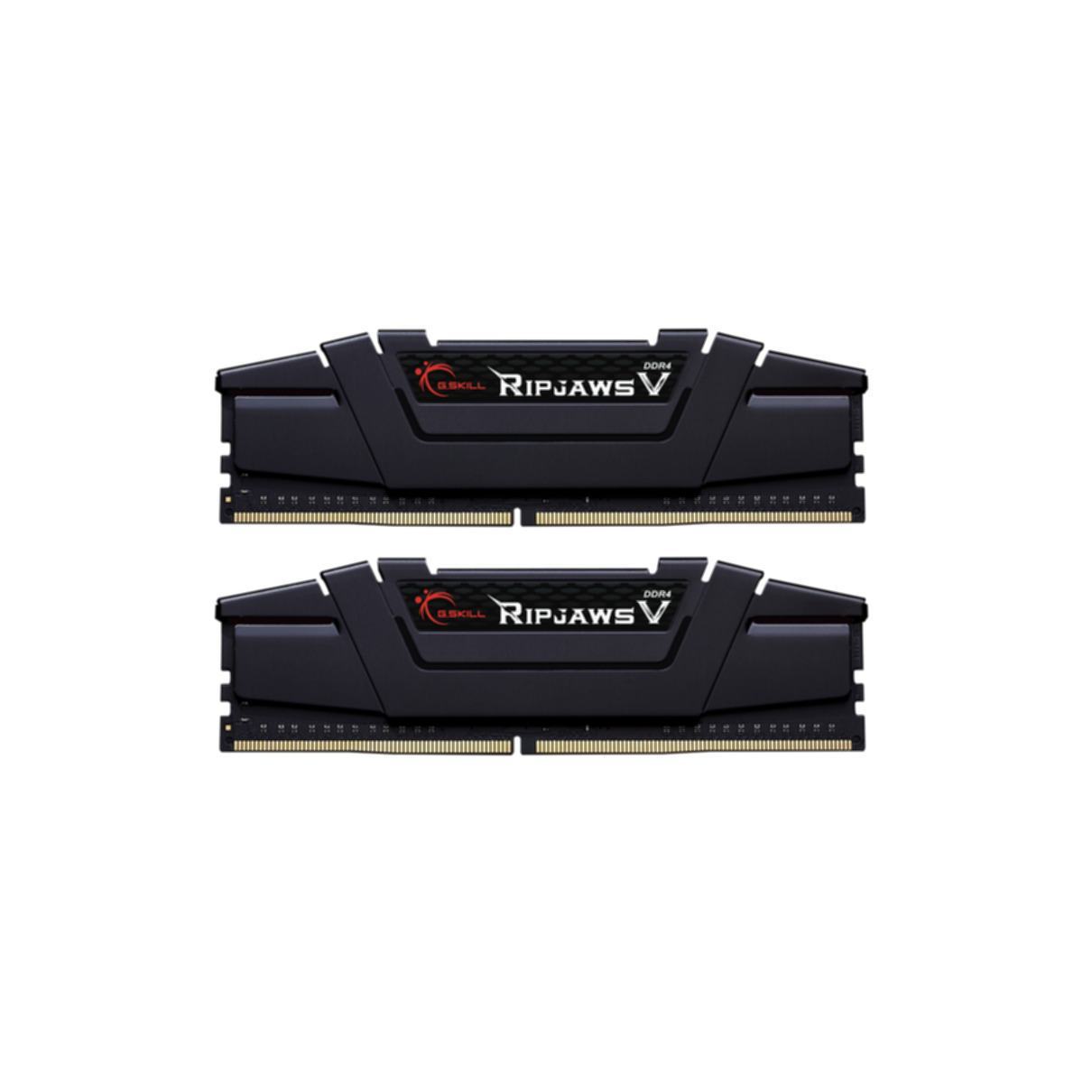 foto del prodotto ddr4 32gb kit 2x16gb pc 3600 g.skill ripjaws v f4 3600c18d 32gvk