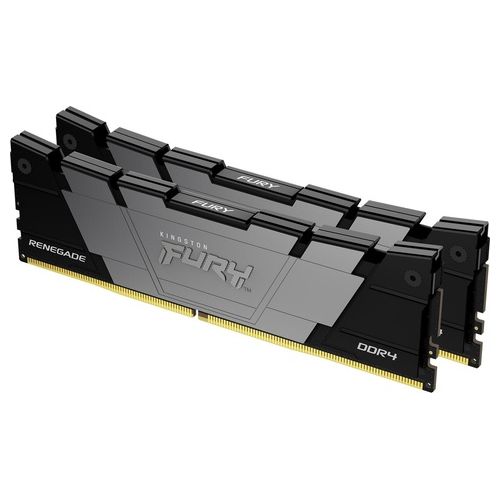 foto del prodotto ddr4 32gb kit 2x16gb pc 3600 kingston fury renegade kf436c16rb12k2 32
