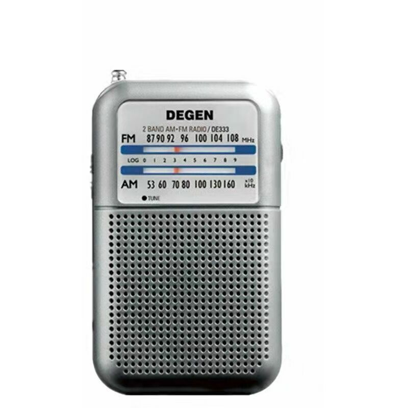 foto del prodotto de 333 mini radio portab,poste radio transistor avec bouton fm et indicateur de signal, pi rempla ab aaa 