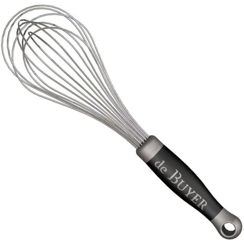 foto del prodotto de buyer 2610.25 frusta professionale con cavi in acciaio inox, manico in plastica, 25 cm