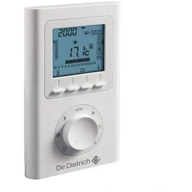 foto del prodotto de dietrich termostato ambiente programmabile a contatto secco cablato ad 337 compatibile con tutte le caldaie