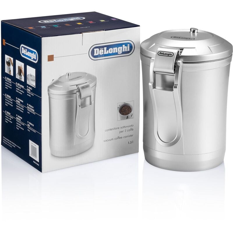 foto del prodotto de longhi delonghi contenitore sottovuoto conservazione caffe 500gr con pompa ecam esam