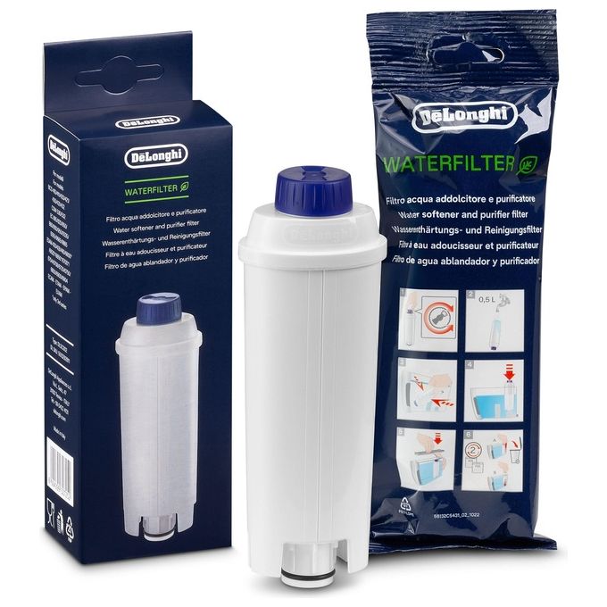 foto del prodotto de'longhi dlsc002 filtro acqua per macchine da caffe' compatibile con ecam, etam, esam