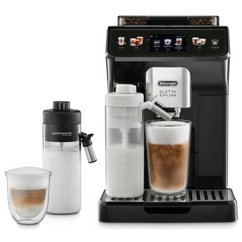 foto del prodotto de longhi ecam450.55.g eletta explore grey macchina per caff automatica nero 8004399021136