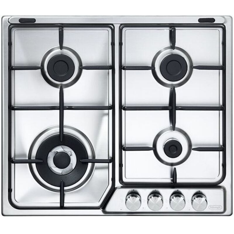 foto del prodotto de longhi if 46 asdv sp n piano cottura acciaio inossidabile da incasso 58 cm gas 4 fornello i 