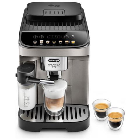 foto del prodotto de longhi macchina da caff espress automatico magnifica evo ecam290.81. tb serbatoio 1.8 lt. potenza 1450 watt colore nero titanio