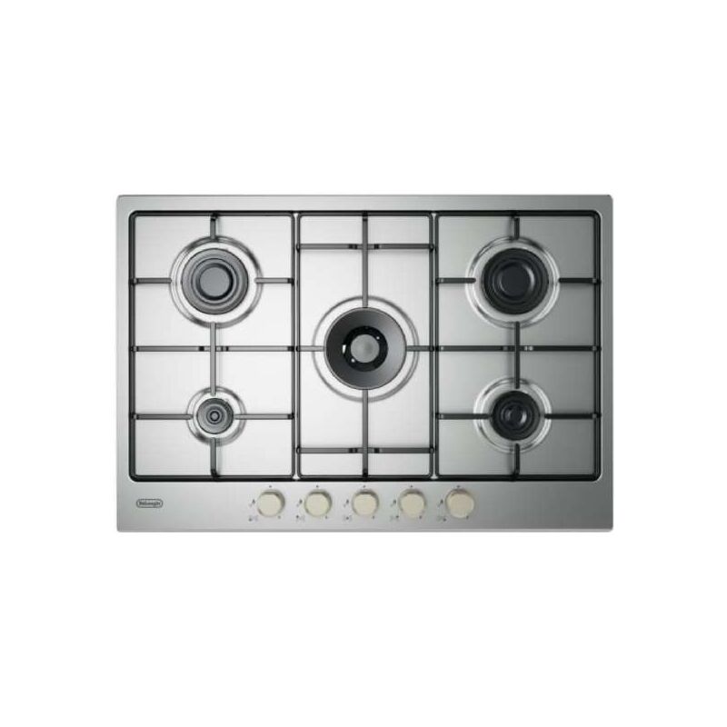 foto del prodotto de longhi piano cottura 5 fuochi ylg 75 f 75cm inox
