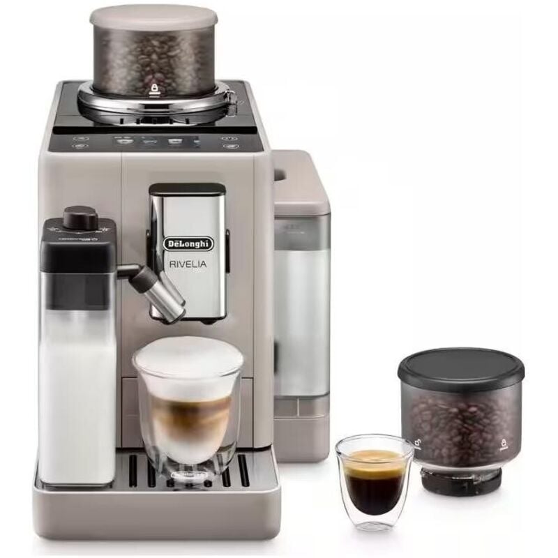 foto del prodotto de longhi rivelia exam440.55.bg macchina per caffe automatica 1,4 l beige