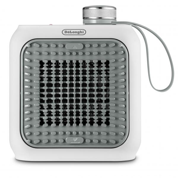 foto del prodotto de longhi termoventilatore capsule desk con potenza 360 w colore sage green
