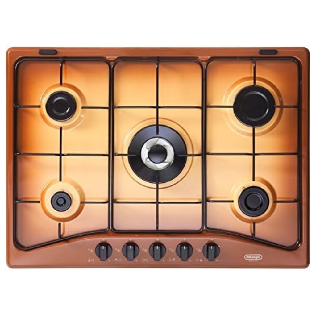 foto del prodotto de longhi ytf57asv piano cottura da incasso 5 fuochi 70 cm gas terra di francia ytf 57 asv