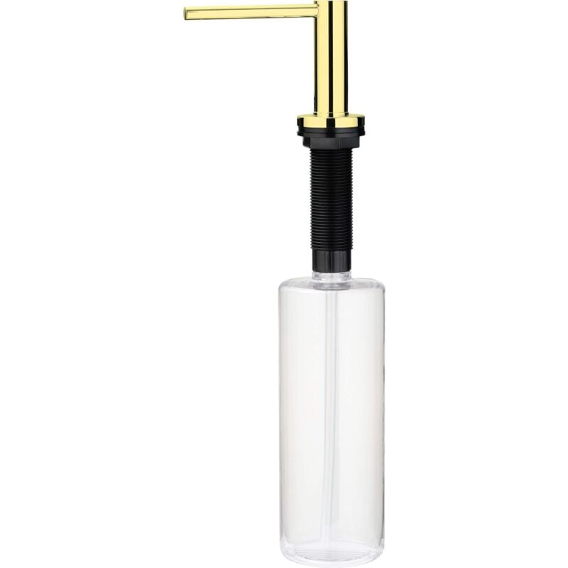 foto del prodotto deante dispenser per sapone liquido installazione lavello cucina in colore oro aster zzzz0dd oro