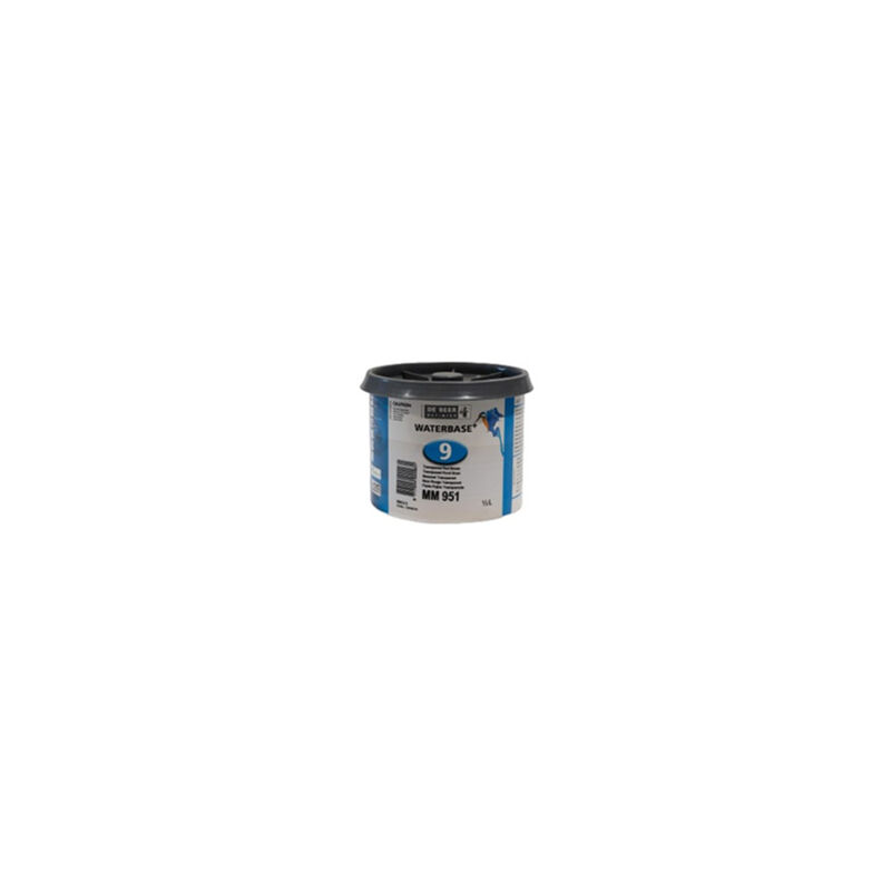 foto del prodotto debeer waterbase mm 951 trasparent red brown 0,5 lt