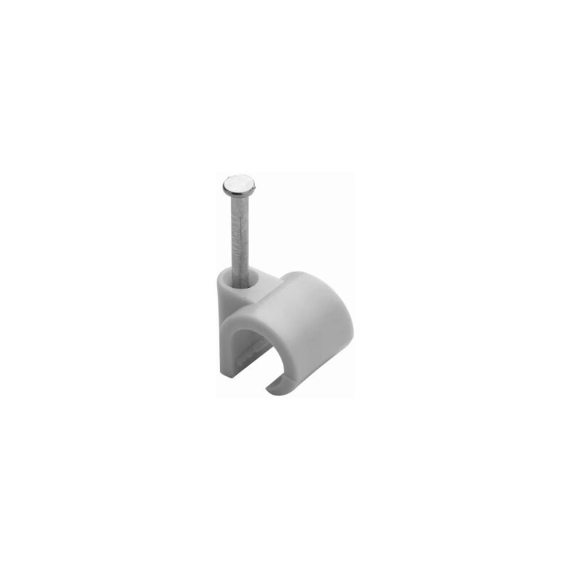 foto del prodotto debflex 100 fascette per cavi tondi 8 12 mm punta in cemento grigio 700444