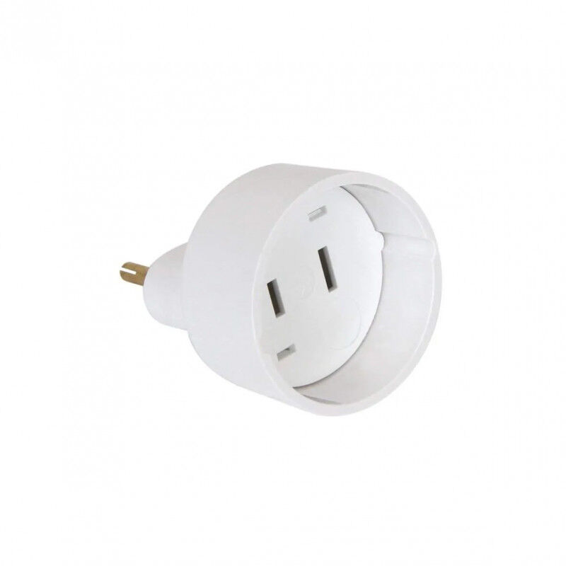foto del prodotto debflex adattatore usa 10 16a a francia 2p 16a d.4.8mm