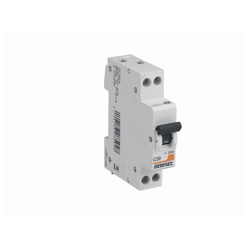 immagine 0 del prodotto debflex interruttore automatico 3ka fase neutro 20 ampere grigio 707504