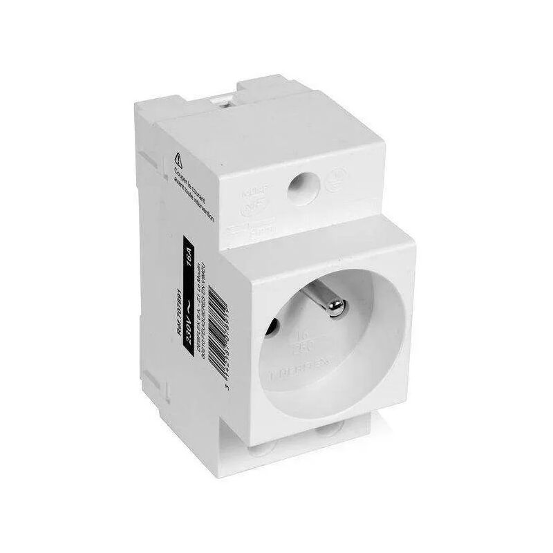 foto del prodotto debflex presa modulare 2p t 10 16a grigio