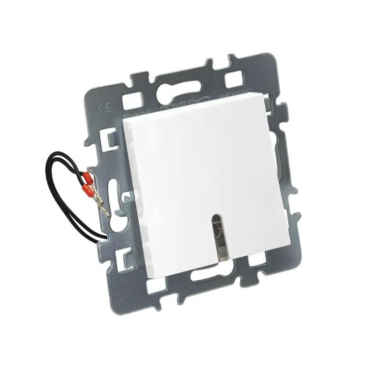 foto del prodotto debflex pulsante 10a, 250v, casual bianco, senza piastra