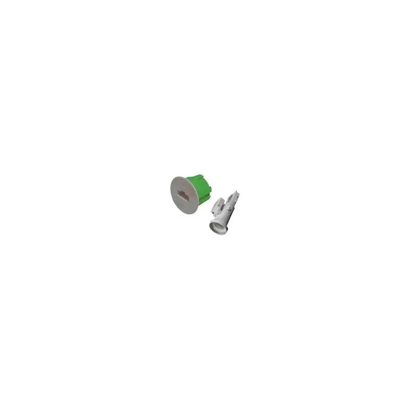 foto del prodotto debflex scatola da incasso b22 con presa dcl, verde
