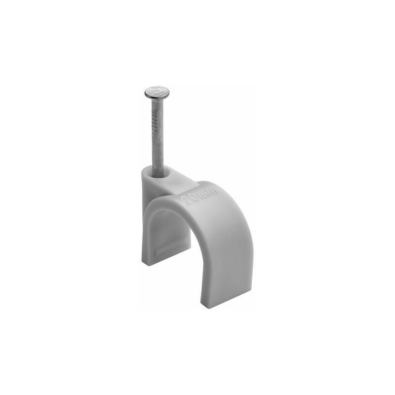 foto del prodotto debflex set di 25 fascette, diametro da 20 a 25 mm, l.43 mm, grigio
