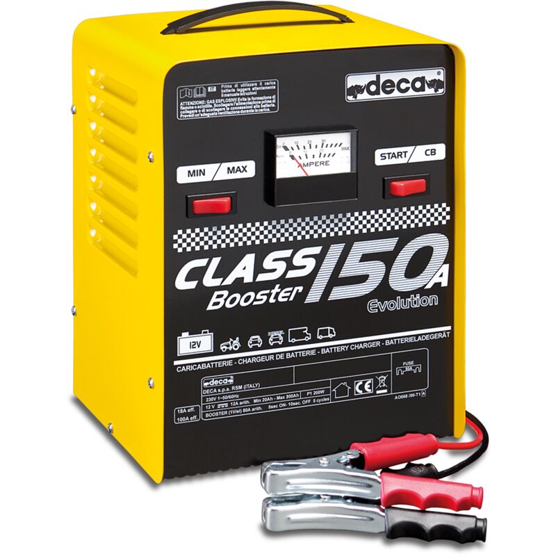 foto del prodotto deca caricabatterie portatile 1,3kw 230v class booster 150a