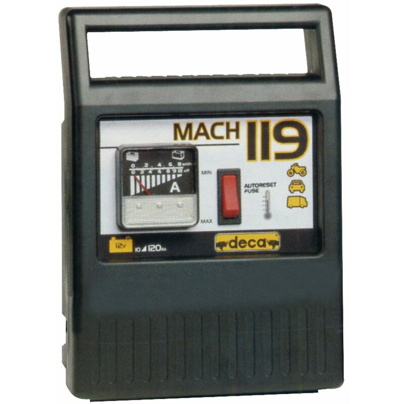 foto del prodotto deca caricabatterie portatile 110w 230v mach 119