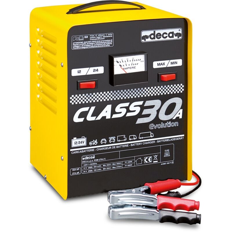 foto del prodotto deca caricabatterie portatile 600w 230v class 30a