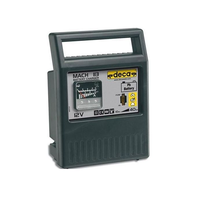 foto del prodotto deca mach 113 caricabatteria per veicolo nero