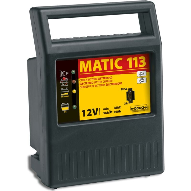 foto del prodotto deca matic 113 1ph 230 50 60 out. 12v spina dritta a diffusion